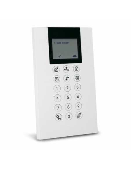 Risco RW432KPP800B Risco. Panda do teclado LCD via rádio bidirecional de grau 2 para luzes centrais f 2.