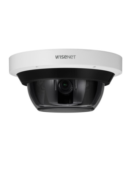 Visão de Hanwha PNM-9084RQZ Hanwha Vision. 360º 8MPX câmera de multi-sensor óptico motorizado 4 x 3.2-10mm Vá 30m WDR H.265 IP66