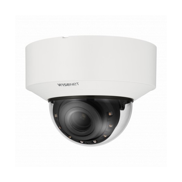 Hanwha Vision XND-C7083RV Hanwha Vision. Mini-Dome 4MPX câmera de mini-dome 2.8-10mm Go 40m WDR IA AVANIA AVANÇED Analytics