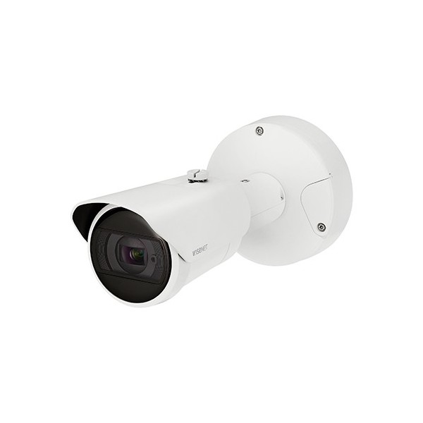 Visão de Hanwha XNO-C6083R HANWHA VISÃO. Câmera de 2MPx motorizada iptic ip ip 2mpx 2.8-12mm IR 40M WDR 150dB Ada Advanced Analy
