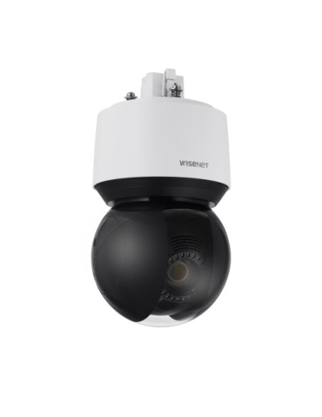 Hanwha Vision XNP-9250R HANWHA Vision. Dome PTZ IP 8MPX Zoom X25 IR 200M WDR IA Avançado Analytics Cybersecurity 30ips Autootrac