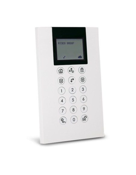 Risco RW332KPP800E Risco. Teclado Panda via rádio bidirecional de grau 2 com leitor de vizinhança compatível com agilidade e wic