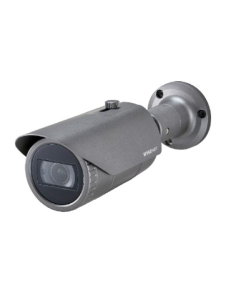 Hanwha Vision Qno-6082R1 Hanwha Vision. Câmera de 2MPx motorizada iptic ip ip 2mpx 3.2-10mm Vá 30 m com ICR WDR H.265 SD sem áud