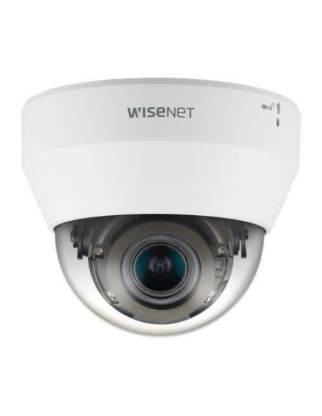 Acquistare HANWHA VISION QND-7082R HANWHA VISION. Telecamera mini-dome IP 4 Mpx con ottica motorizzata 3.2-10mm IR 20 m con ICR 