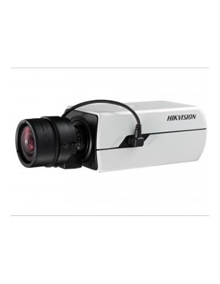 Comprare HIKVISION SOLUTIONS DS-2CD40C5F HIKSOL. Telecamera box IP 12 Mpx dWDR I/O audio/allarme 12 Vdc 24 Vac PoE.