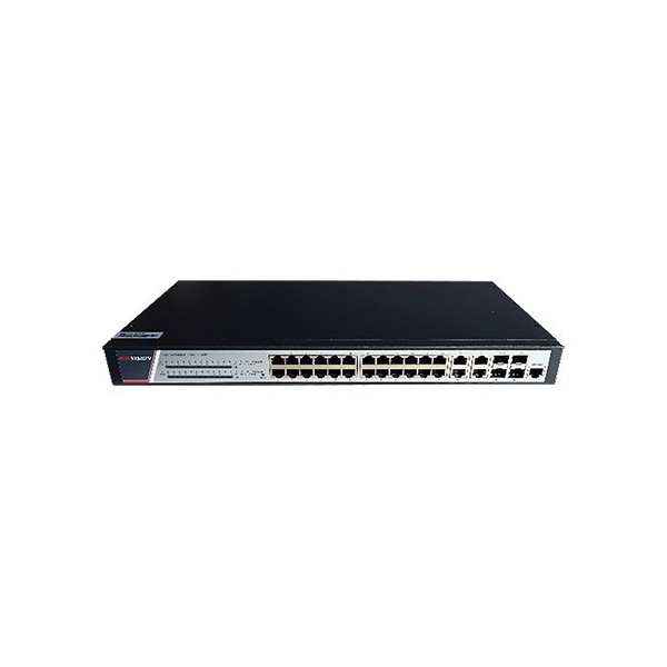 Kaufen HIKVISION BASIC DS-3E2528P HIKBASIC. PoE-Switch mit 24 Kupferports 10/100/1000 (24 PoE+-Ports) + 4 Combo-Ports 1000. PoE