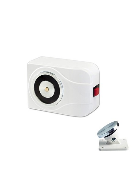 ElFRI S20050 ElFri. 50kg / 500n Retentor de firewall com caixa de desbloqueio e botão. Cor branca.