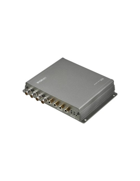 Hanwha Vision SPE-420 Hanwha Vision. 4CH 4CH IP Vemaner 4 em 1 (AHD HD-TVI HD-CVI e analógico) 1/2/4 / 5mpx H.264 RS485 4E / 2S