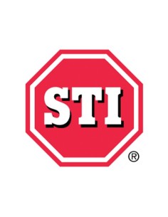 STI STI-CL-ES-13720EG STI. Etiqueta padrão para STI 13720EG Push Button Guarda. Espanhol