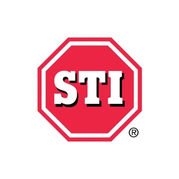 STI STI-CL-ES-13720EG STI. Etiqueta padrão para STI 13720EG Push Button Guarda. Espanhol