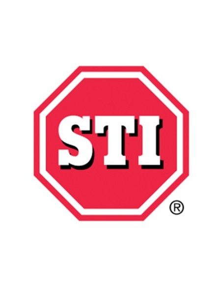 STI STI-CL-ES-13720EG STI. Etiqueta padrão para STI 13720EG Push Button Guarda. Espanhol