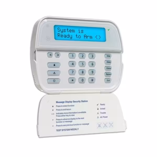 Acheter DSC WT5500 DSC. Clavier alphanumérique par radio bidirectionnelle Alexor 433 MHz.