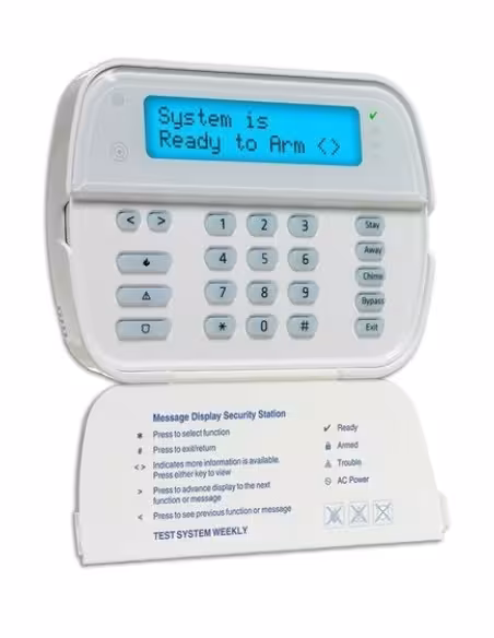 Acheter DSC WT5500 DSC. Clavier alphanumérique par radio bidirectionnelle Alexor 433 MHz.