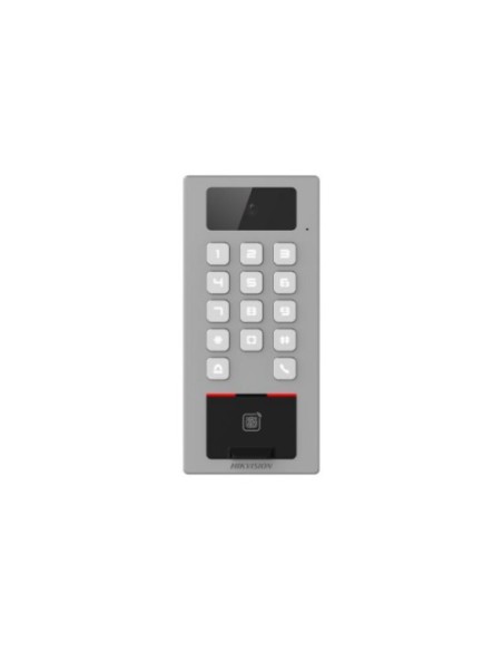Acquistare HIKVISION BASIC DS-K1T502DBFWX-C HIKBASIC. Terminale biometrico autonomo da esterno con telecamera videocitofono WiFi