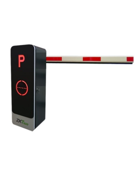 Zkteco pb-bg1000l zkteco. Barreira sem caneta com opção de chassi LED para 3 ou 4,5 metros de lado esquerdo