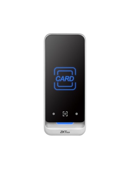 Acquistare ZKTECO QR600-V ZKTECO. Lettore da superficie IP65 per codice QR e prossimità Mifare. Comunicazione RS485 e Wiegand.