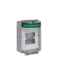 Sti sti 13710eg sti. Conjunto de proteção IP56 para imprensa de superfície. Cor verde.