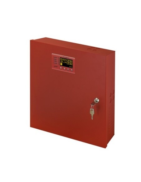 Pressione EN54C-5A17LCD Pressione. Fonte de alimentação com tela LCD de 276 v / 5 a com capacidade de bateria de 17ah