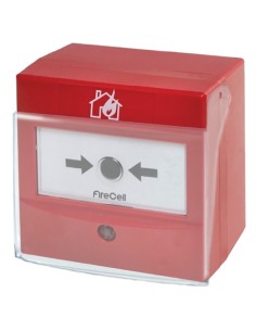 Ziton ZR485-4 ZITON. Botão de manual de alarme analógico via rádio