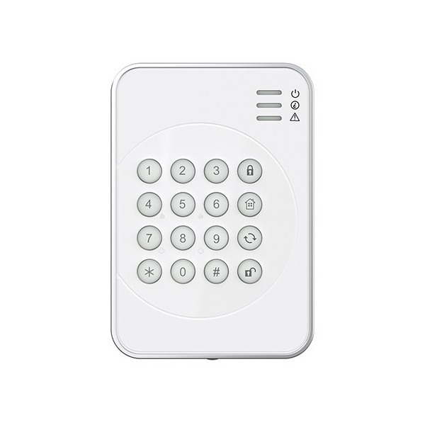 Clímax cmx-kp23b-f1-2w clímax. Teclado remoto via rádio inteligente bidirecional. Design compacto e baixo perfil.Grado 2