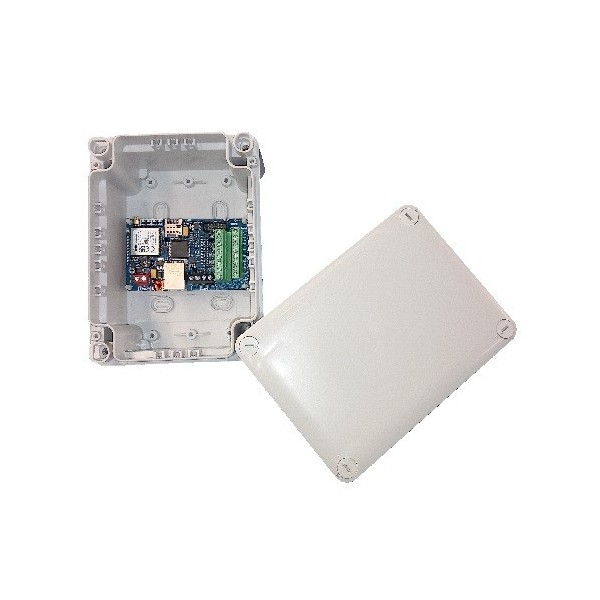 OEM SISCOM-F1-C Casmar. Transmissor de alarme IP / GPRS EN54-21 certificado com caixa