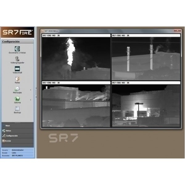 Kaufen Sie SR7 FIRE FXH SR7. Videoanalyse-Lizenz zur Branderkennung mittels fest installierter Hikvision-Kameras