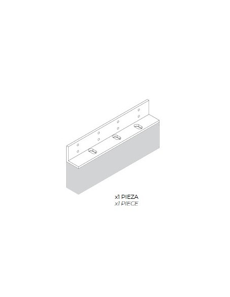 Acheter DORCAS L600 DORCAS. Patte de fixation en surface en L pour M600
