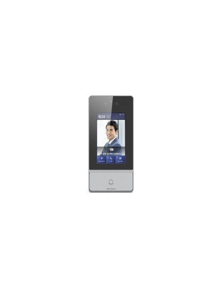 Acheter HIKVISION BASIC DS-KV9503-WBE1 HIKBASIC. Visiophone IP antivandale d’extérieur avec reconnaissance faciale, code PIN, le
