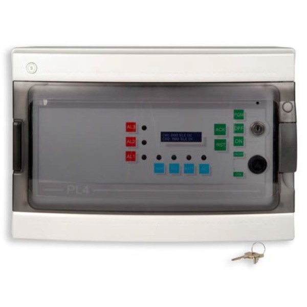 Acheter SENSITRON PL4+ SENSITRON. Centrale de détection de gaz extensible de 4 à 8 capteurs