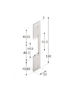 Kaufen Sie OPENERS S27X OPENERS. Reversibler kurzer Fronteinsatz für O&C-Schließbleche
