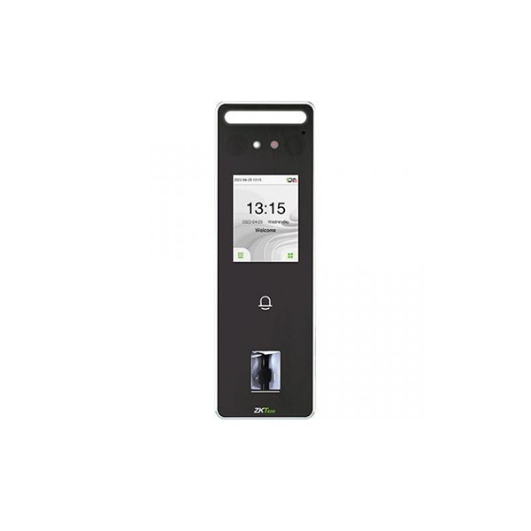 Zkteco v3l-fp zkteco. Pegada de Terminal Facial Biométrico Autônomo e Proximidade RFID em 125 KHz Controle de Acesso e Presença 