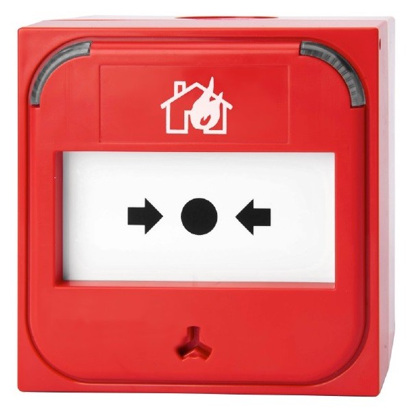 Acquistare ZITON ZP886R ZITON. Pulsante manuale di allarme per sistemi analogici Ziton.