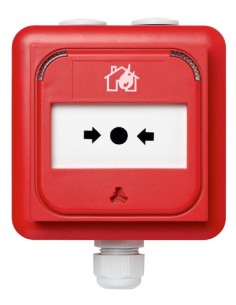 Ziton ZP888R ZITON. Botão manual do botão Ston alarme para sistemas analógicos de Ziton.