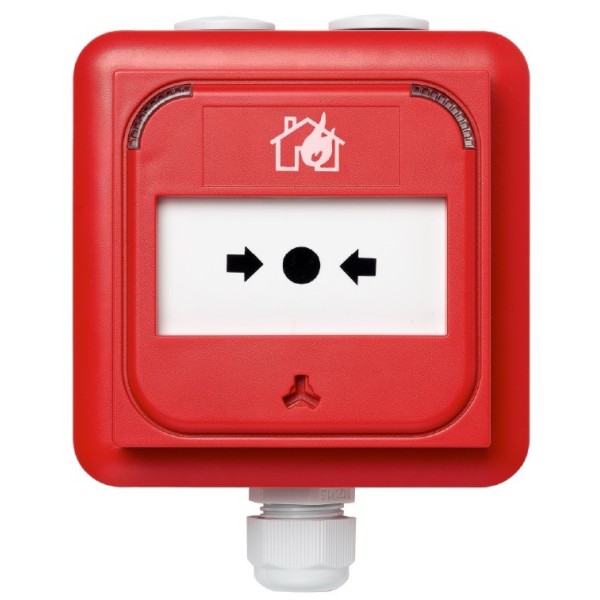 Ziton ZP888R ZITON. Botão manual do botão Ston alarme para sistemas analógicos de Ziton.