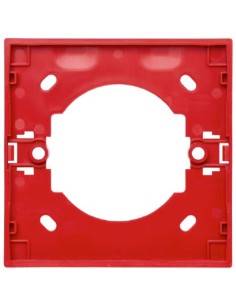 Ziton n-mc-afm-r ziton. Base de busining para Pockers ZP886R DM3X10R e NC-MC-100-R. Fabricado em abs. Cor vermelha. Adaptável