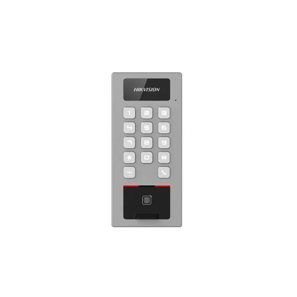 Kaufen HIKVISION BASIC DS-K1T502DBFWX HIKBASIC. Autonomes biometrisches Außenterminal mit Video-Türsprechanlage (ohne Kamera) WL