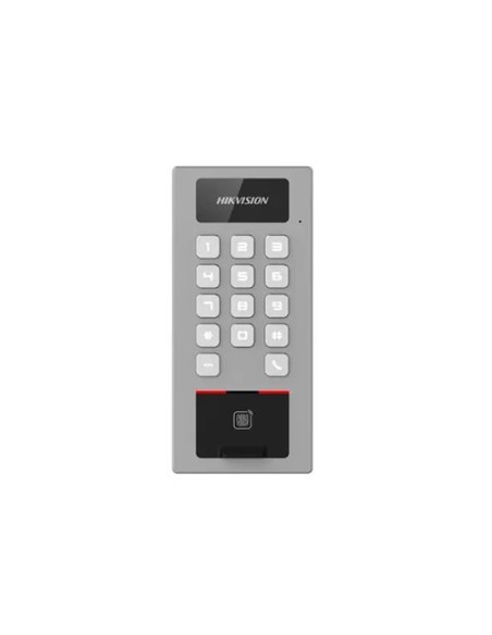 Kaufen HIKVISION BASIC DS-K1T502DBFWX HIKBASIC. Autonomes biometrisches Außenterminal mit Video-Türsprechanlage (ohne Kamera) WL