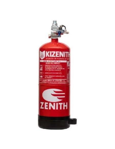 Acheter ZENITH KIZENITH-9 ZENITH. Système d’extinction pour hottes de cuisine. 9 litres