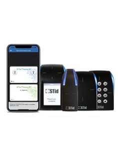 O Stid Readers_Blue STID oferece uma ampla gama de leitores de segurança escalonáveis e altos combinando tecnologias RFID Mifare