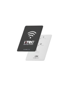 ICARD 01 ITEC. Cartão de proximidade RFID Mifare com o logotipo ITEC dois rostos