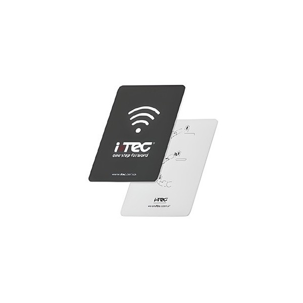ICARD 01 ITEC. Cartão de proximidade RFID Mifare com o logotipo ITEC dois rostos