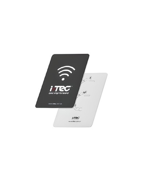 ICARD 01 ITEC. Cartão de proximidade RFID Mifare com o logotipo ITEC dois rostos