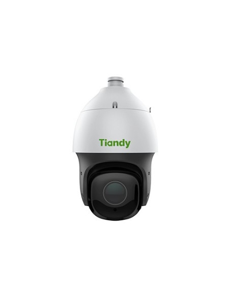 Tiandy TC-H326S Tiandy. Dome PTZ IP 2MPX Zoom X33 IR 200 Mstarlight WDR WDR / Veículo SD IP66 12 VDC / PoE +. Suporte à parede D