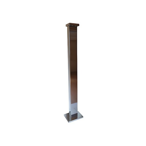 OEM Acc-Totem-1 Casmar. Totem de aço inoxidável de 125 x 175 x 12 cm sem adaptação