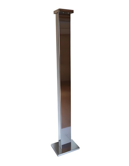 OEM Acc-Totem-2 Casmar. Totem de aço inoxidável de 230 x 175 x12 cm sem adaptação.