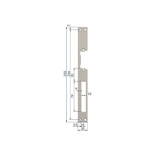 Acquistare OPENERS L03X OPENERS. Frontale lungo reversibile per chiusure O&C