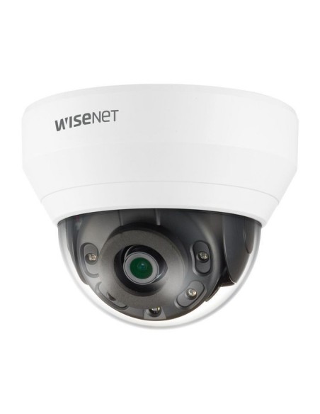 Hanwha Vision qnd-7012r Hanwha Vision. 4mpx mini-cúpula 4mpx óptico 2.8mm Vá 20 m com ICR WDR H.265 SD Microfone Interio