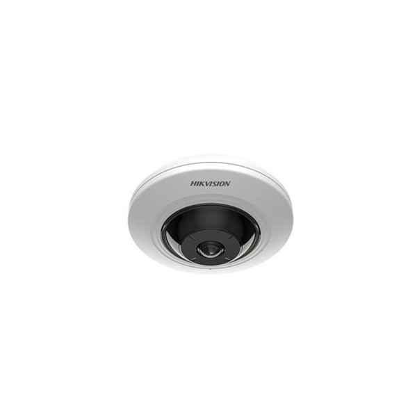 Acquistare HIKVISION PRO DS-2CD2955G0-ISU HIKPRO. Telecamera emisferica fisheye IP 5Mpx ottica 105mm IR 8m WDR I/O allarme micro