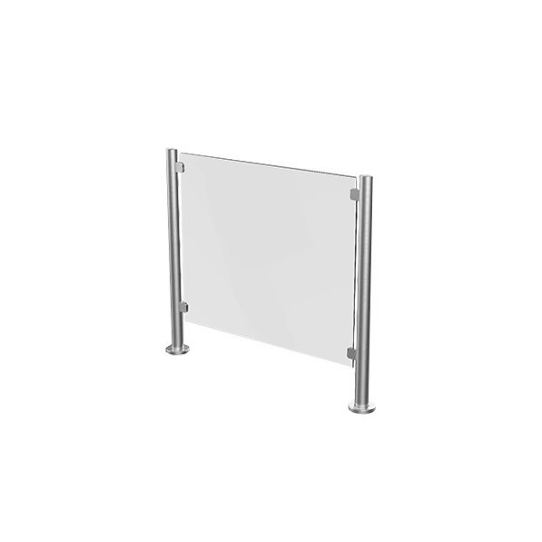 Hikvision Basic K7F01-Kit-P500 Hikbasic. Trilhos de vidro acrílico.