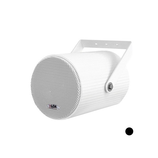 Lda PCM-20TNB LDA. 5 '' projetor cilíndrico anti-vândalo. Metal. Cor preta ral 9005